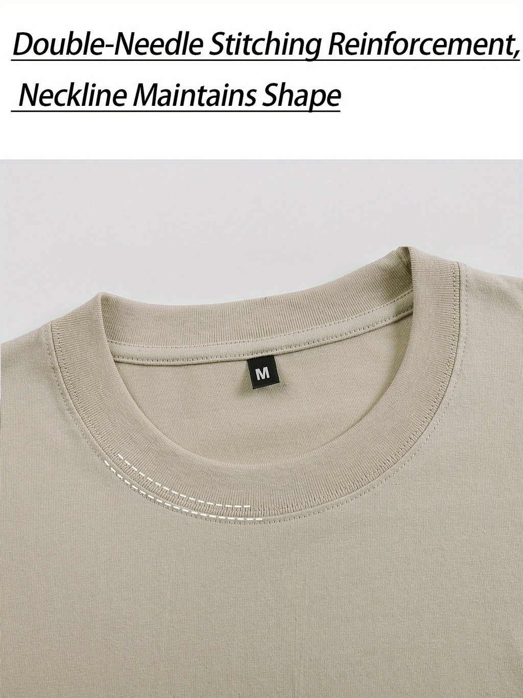 Milan Letter Print Cotton Tee