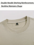 Milan Letter Print Cotton Tee