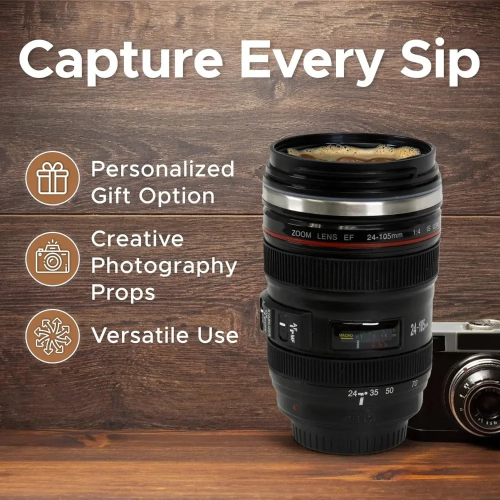 The Photographer's Lens Inspired Coffee Mug