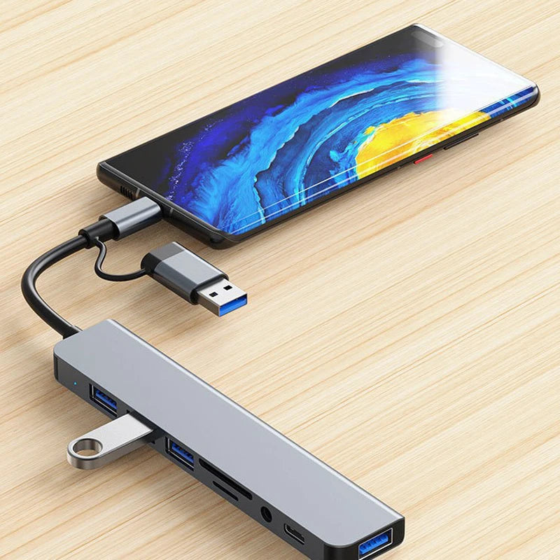 8-in-2 USB-C Multi Hub