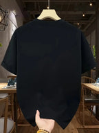 Milan Letter Print Cotton Tee