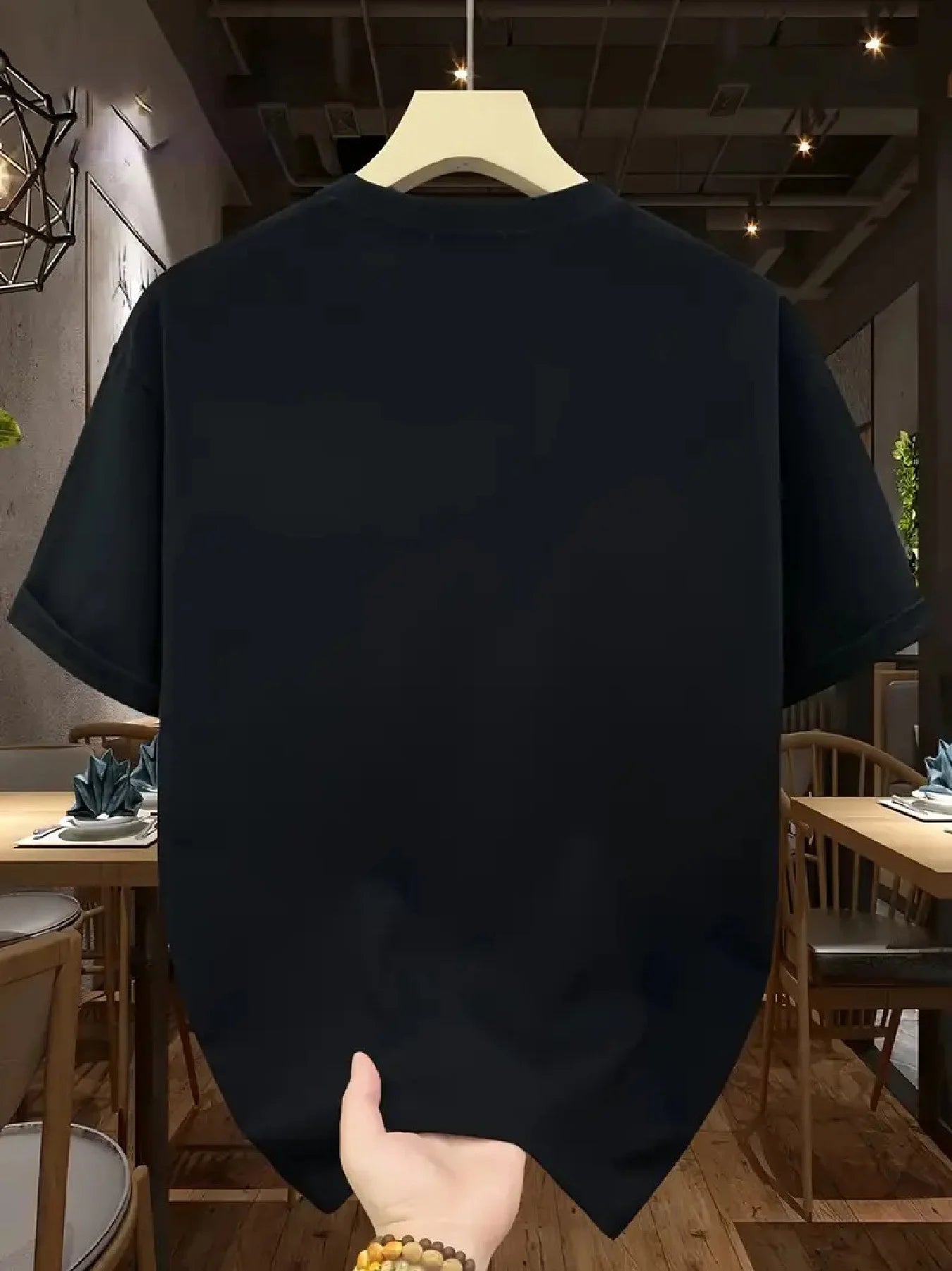 Milan Letter Print Cotton Tee