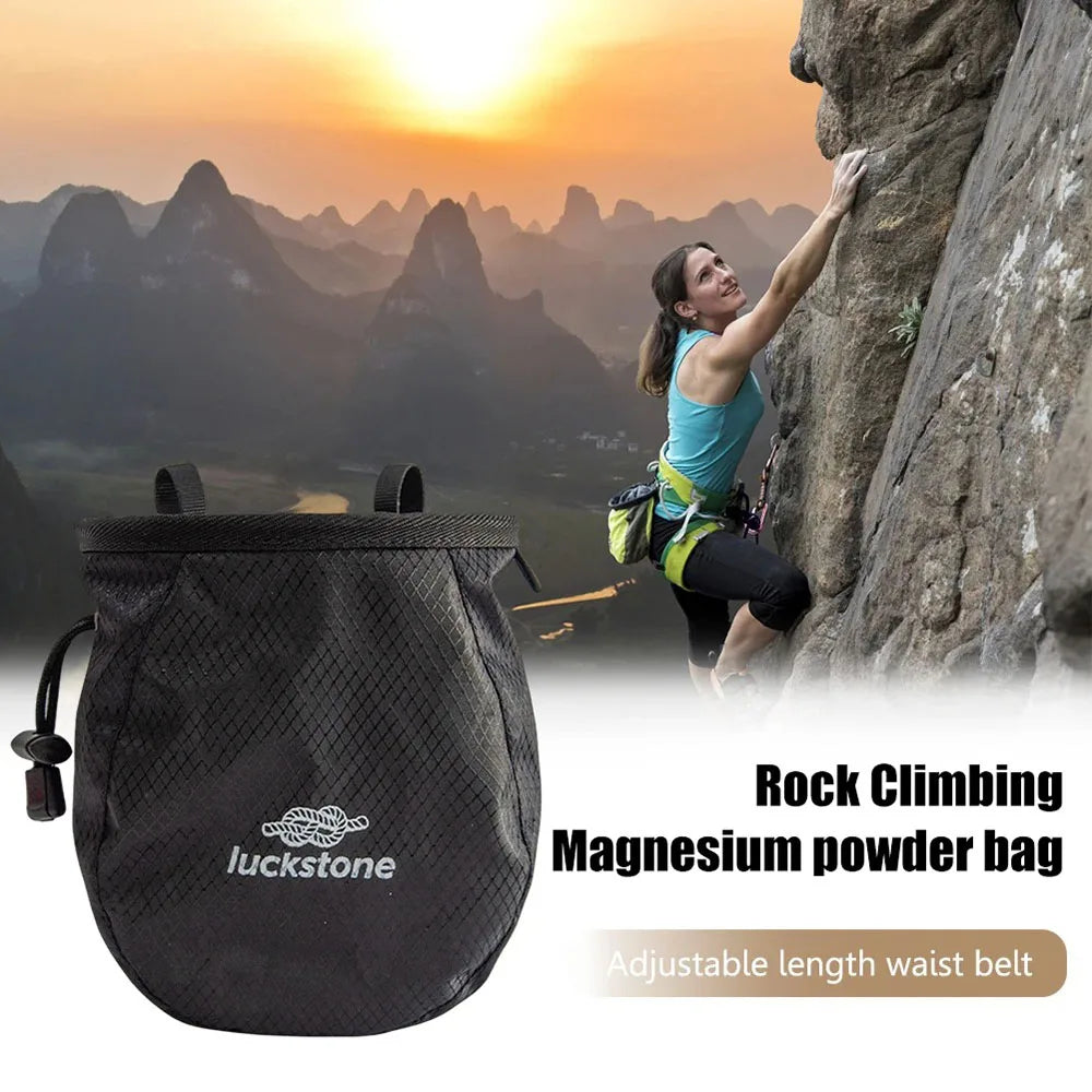 Waterproof Climbing Chalk Bag - Adjustable & Anti-Slip Design