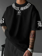 2025 Summer 3D Letter Graphic Tee