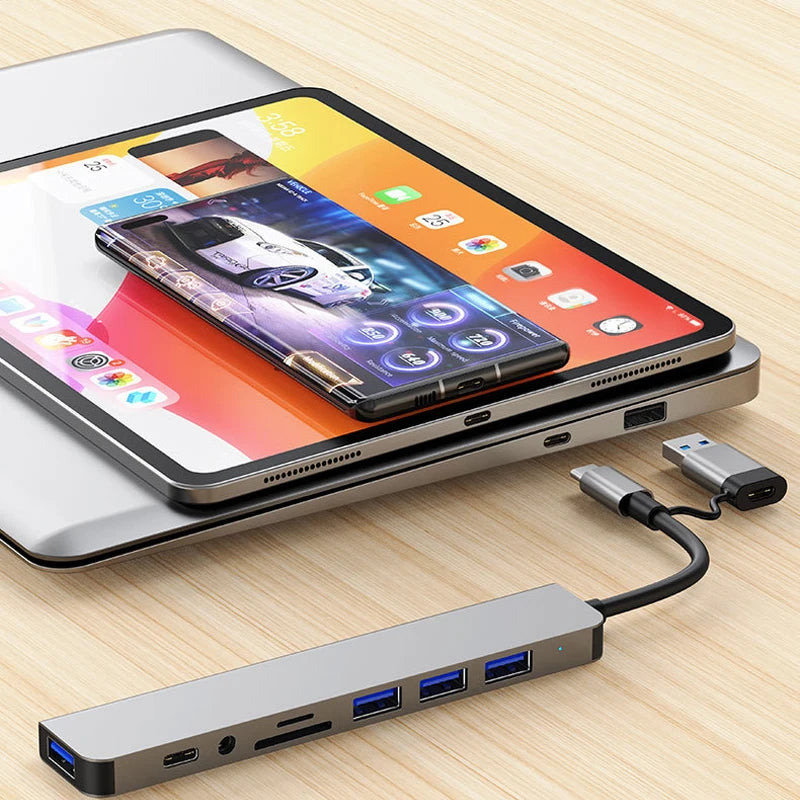 8-in-2 USB-C Multi Hub