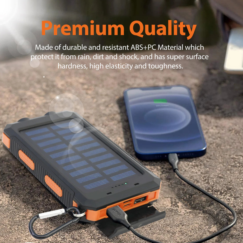 20000mAh Solar Survival Power Bank