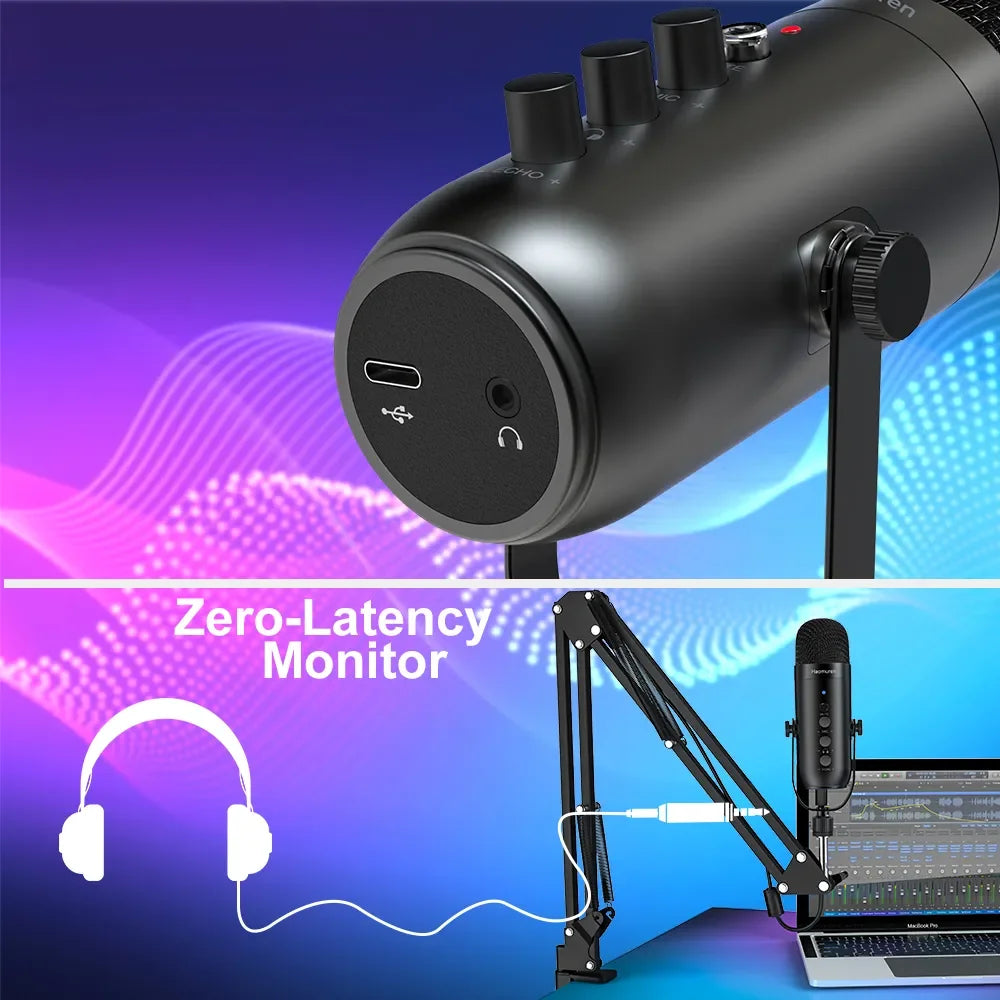 Haomuren USB Studio Microphone Kit