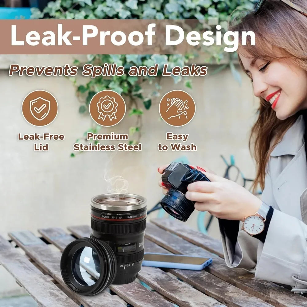 The Photographer's Lens Inspired Coffee Mug