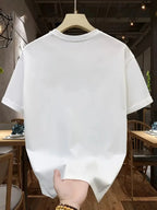 Milan Letter Print Cotton Tee