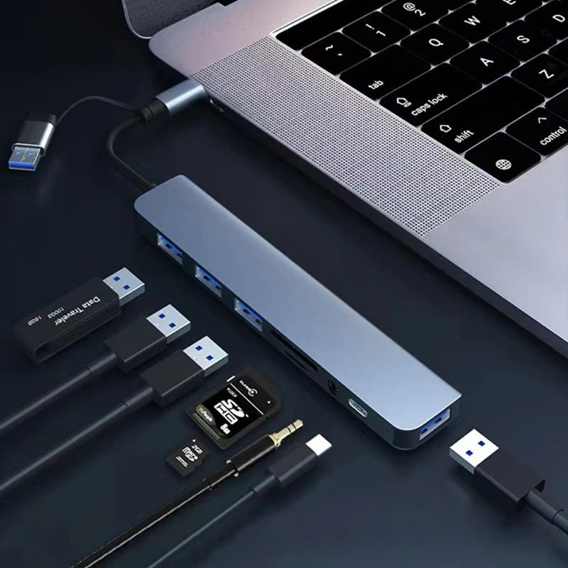 8-in-2 USB-C Multi Hub