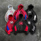 Y2K Gothic Spider Zip Hoodie