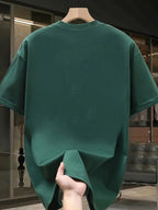 Milan Letter Print Cotton Tee