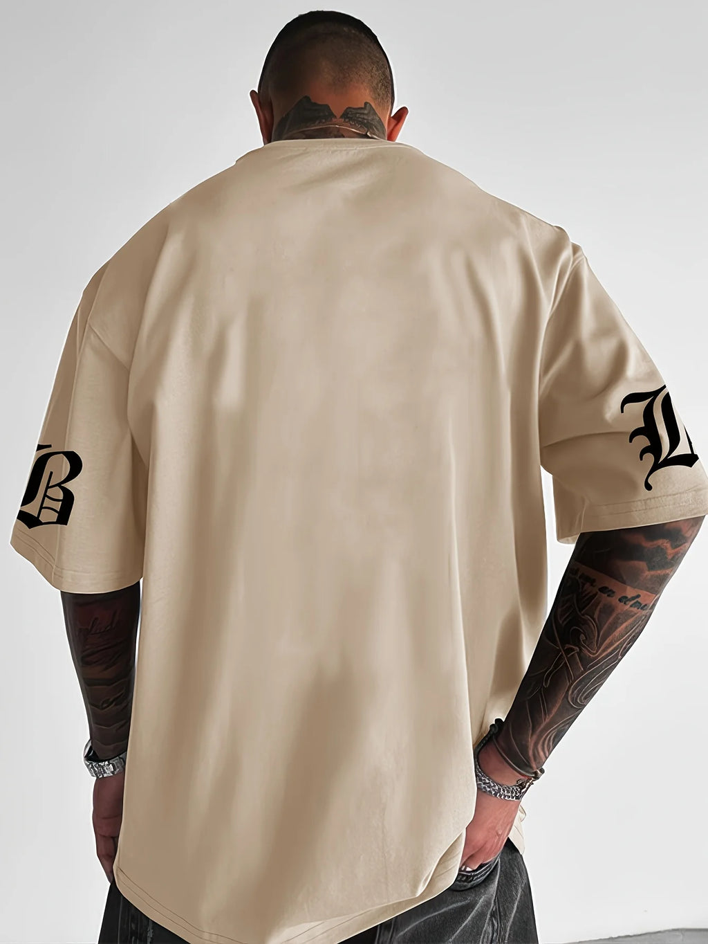 2025 Summer 3D Letter Graphic Tee