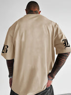 2025 Summer 3D Letter Graphic Tee