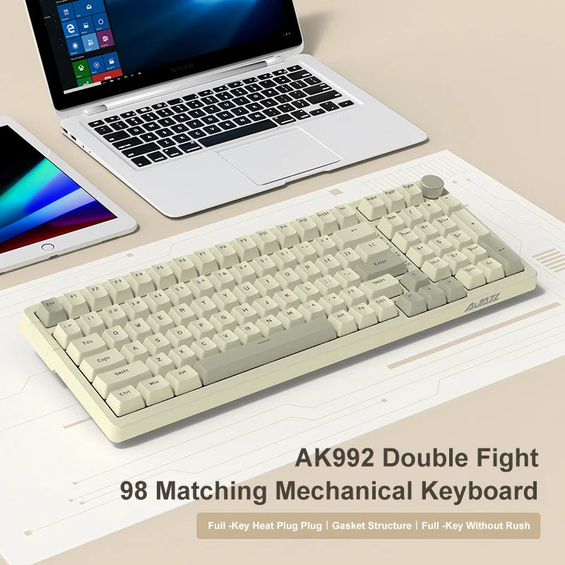 Ajazz AK992 Hot-Swap Mechanical Keyboard