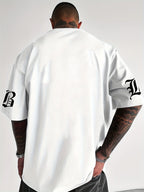 2025 Summer 3D Letter Graphic Tee