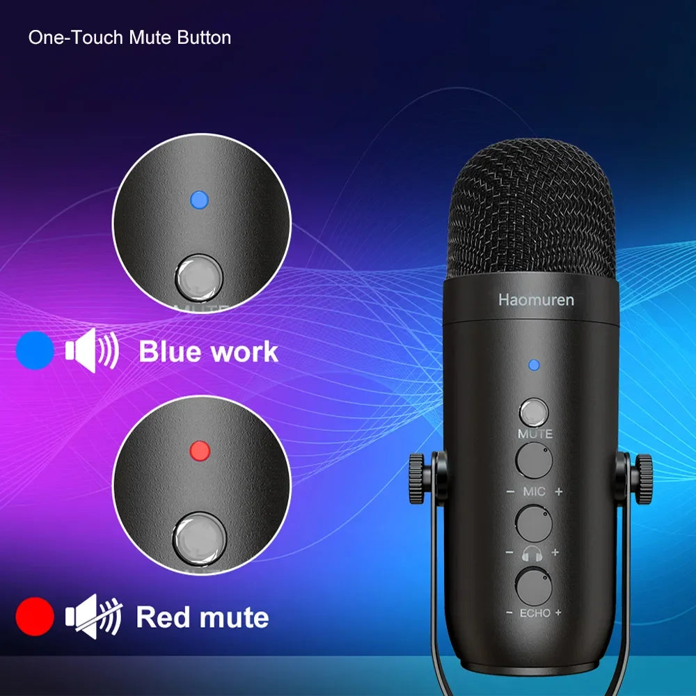Haomuren USB Studio Microphone Kit