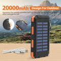 20000mAh Solar Survival Power Bank