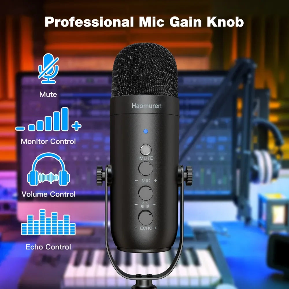 Haomuren USB Studio Microphone Kit