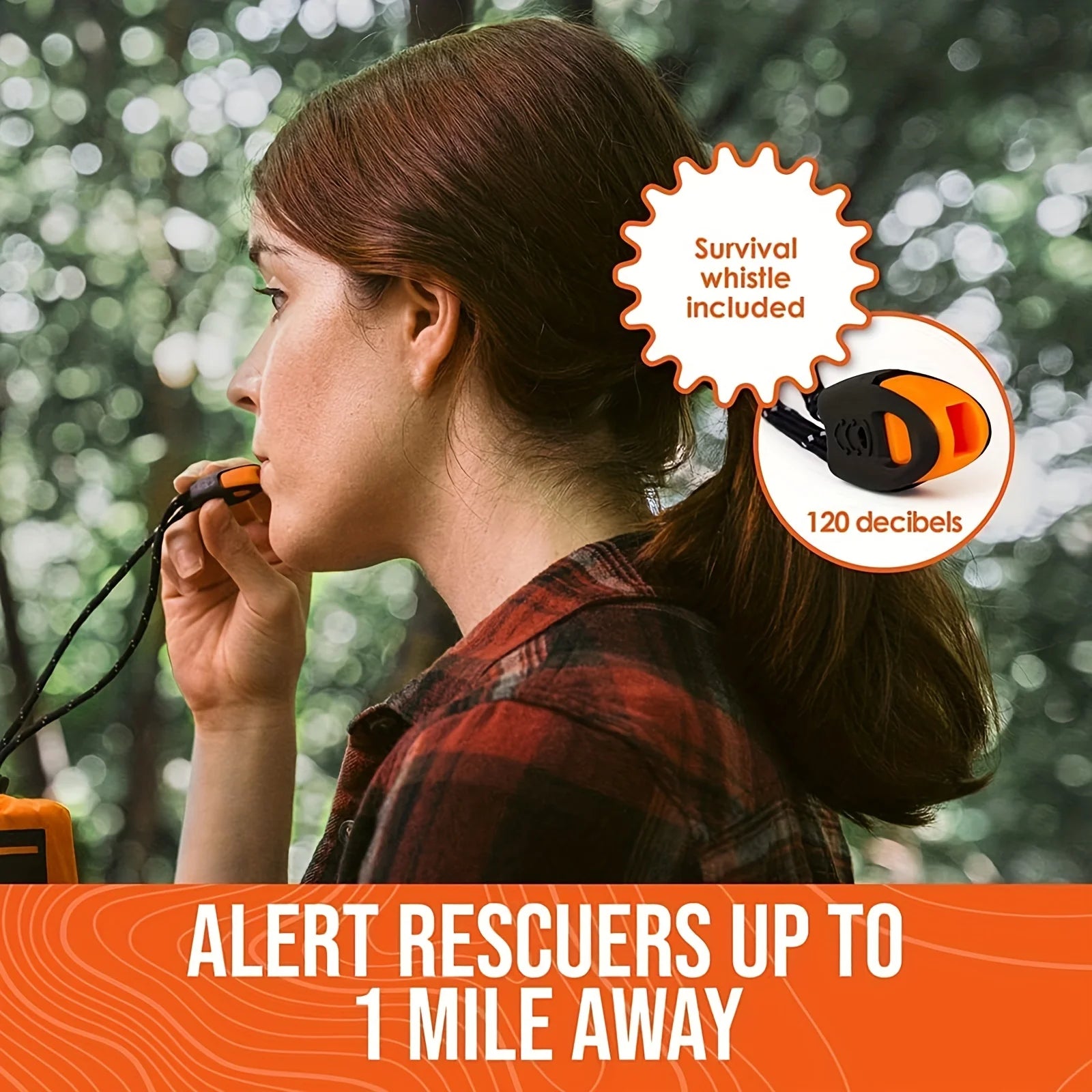 Portable Waterproof Emergency Survival Kit - EDC & Rescue Ready